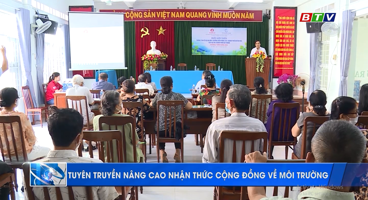 Tuyên truyền nâng cao nhận thức cộng đồng về môi trường