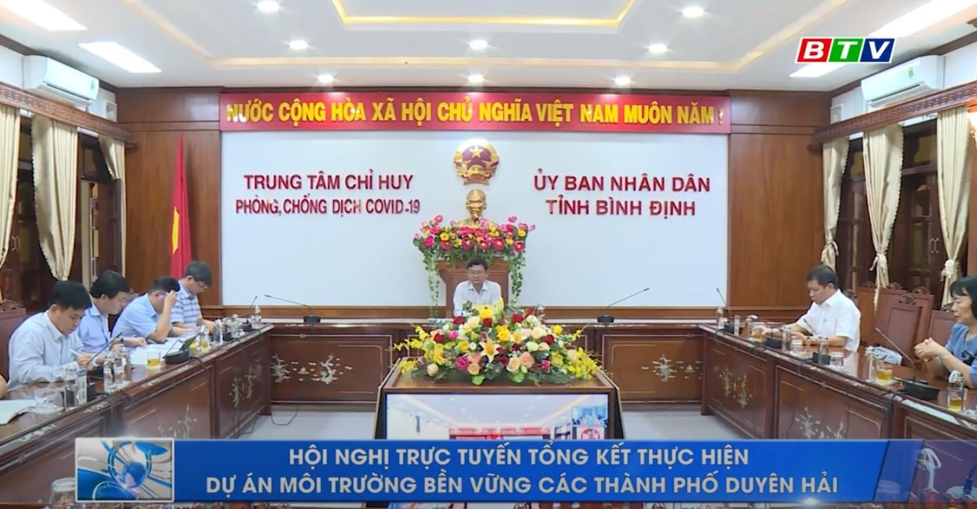 Hội nghị trực tuyến tổng kết thực hiện dự án môi trường bền vững tại các thành phố duyên hải